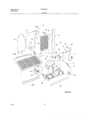 SYSTEM Diagram and Parts List for FRS26ZGHD5  Frigidaire Refrigerator