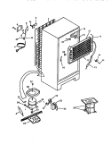 COOLING SYSTEM Diagram and Parts List for ATL152HK0  Frigidaire Refrigerator