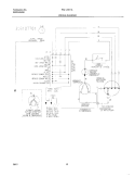 WIRING Diagram and Parts List for FAL123K1A2  Frigidaire Air Conditioner