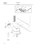 SYSTEM Diagram and Parts List for FFC07G4AW1  Frigidaire Freezer