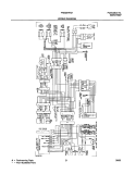 WIRING DIAGRAM Diagram and Parts List for FRS26HF5AQ4  Frigidaire Refrigerator