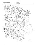 ICE CONTAINER Diagram and Parts List for FRS23H7CSB4  Frigidaire Refrigerator