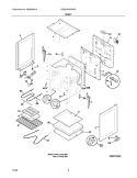 Part Location Diagram of 316528205 Frigidaire HARNESS-MAIN