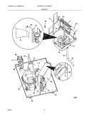 Part Location Diagram of 5304512262 Frigidaire EVAPORATOR