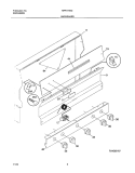 BACKGUARD Diagram and Parts List for MPF311SGWE  Uni Range
