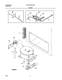 SYSTEM Diagram and Parts List for FFC09G7AW1  Frigidaire Freezer