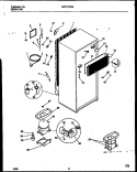 SYSTEM AND AUTOMATIC DEFROST PARTS Diagram and Parts List for MRT17CRAZ0  Frigidaire Refrigerator