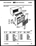 SPLASHER CONTROL Diagram and Parts List for KC935KDD2  Frigidaire Range