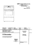 COVER Diagram and Parts List for PLEF398ACC  Frigidaire Range