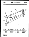 BACKGUARD Diagram and Parts List for 37-1009-00-04  Tappan Range