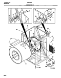 CABINET / DRUM Diagram and Parts List for GDE336RBS0  Gibson Dryer