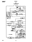 WIRING DIAGRAM Diagram and Parts List for FRS26WNCW5  Frigidaire Refrigerator