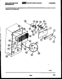INNER PARTS Diagram and Parts List for RT114LCD5  Frigidaire Refrigerator