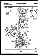 Part Location Diagram of 5303272071 Frigidaire MOTOR-MAIN