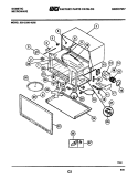 WRAPPER Diagram and Parts List for 856-2288-10/02  Frigidaire Microwave