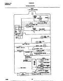 WIRING DIAGRAM Diagram and Parts List for FRS22XGCD2  Frigidaire Refrigerator