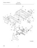 CONTROL PANEL Diagram and Parts List for GTF1040FS3  Gibson Washer