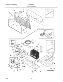 SYSTEM Diagram and Parts List for FPHB2899LF1  Frigidaire Refrigerator