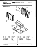 UNIT PARTS Diagram and Parts List for FAL106P1A1  Frigidaire Air Conditioner