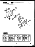 Part Location Diagram of 8007481 Frigidaire NUT