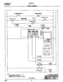 WIRING DIAGRAM Diagram and Parts List for MEF357CFSA  Frigidaire Range