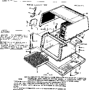 Part Location Diagram of 10503 Maytag User's manual