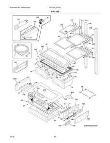 Part Location Diagram of 807332493 Frigidaire LABEL