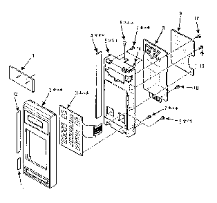 Part Location Diagram of 14246 Maytag Control base