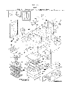 Body Diagram and Parts List for 79094242315  Kenmore Range