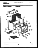 BODY PARTS Diagram and Parts List for CE200SP2W2  Frigidaire Cooktop