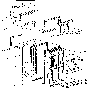 Part Location Diagram of Y300057 Whirlpool DISCONTINUED