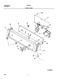 Part Location Diagram of 134104100 Frigidaire PANEL