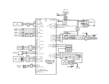 Wiring Schematic Diagram and Parts List for FFHN2740PP2A  Frigidaire Refrigerator