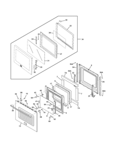 Part Location Diagram of 139085803 Frigidaire GLASS