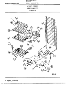 Part Location Diagram of 129786 Frigidaire Shelf