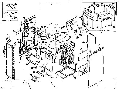 Part Location Diagram of 90555 Frigidaire Div panel