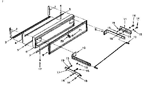 Door Diagram and Parts List for 5648761980  Kenmore Refrigerator