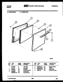 Part Location Diagram of 3051036 Frigidaire LINER-DOOR