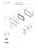 Part Location Diagram of 5304478903 Frigidaire PANEL