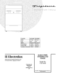 COVER Diagram and Parts List for FGF316BSB  Frigidaire Range
