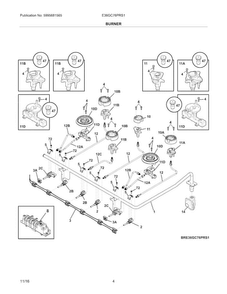 Part Location Diagram of 5304506292 Frigidaire LP KIT