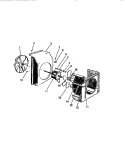 SHROUD, SCROLL, BLOWER MOTOR (`SLID Diagram and Parts List for A4LCC2  Frigidaire Air Conditioner