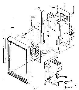 Part Location Diagram of 12253 Maytag Touch board