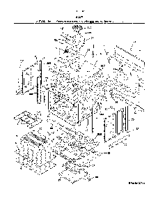 Body Diagram and Parts List for 79049429314  Kenmore Wall Oven