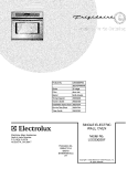 COVER Diagram and Parts List for LEEB30S9FEA  Frigidaire Wall Oven