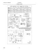 WIRING DIAGRAM Diagram and Parts List for CLCE500FW4  Crosley Washer Dryer Combo