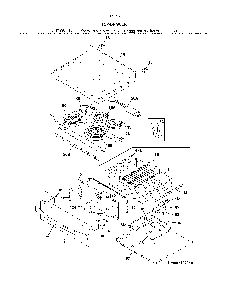 Top/drawer Diagram and Parts List for 79095059314  Kenmore Range