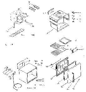 Refrigerator Cabinet Parts Diagram and Parts List for 56473731  Kenmore Refrigerator