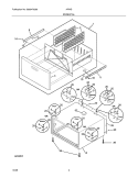 Part Location Diagram of 134443500 Frigidaire Rear Mounting Bracket
