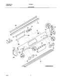 Part Location Diagram of 318106925 Frigidaire TRIM